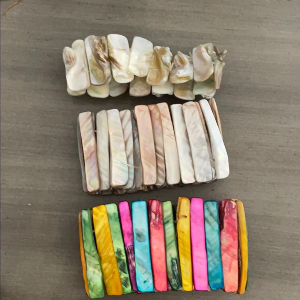 Colorful summer bracelets